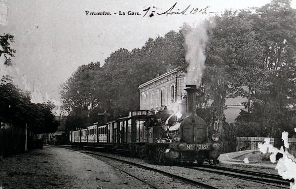 Vermenton locomotive vapeur