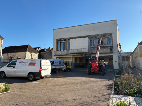 13 janvier : démarrage chantier
