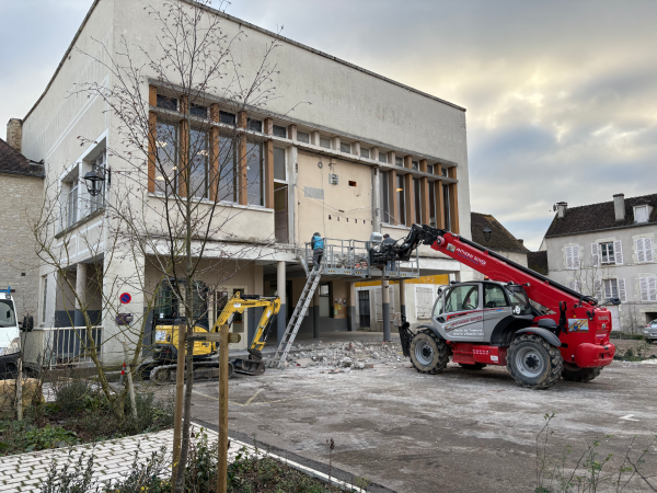 16 janvier : démolition cabine cinéma
